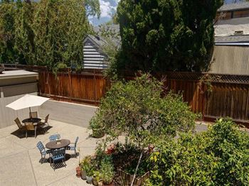 470 Resident patio area
