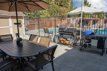 Park holiday bbq area