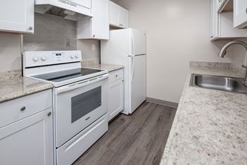 Park holiday model kitchen