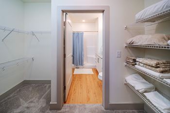 Oversized closets