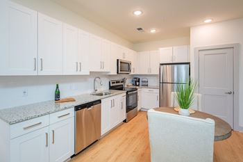 Shaker-style cabinetry