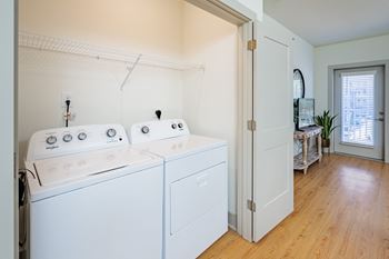 Washer and dryer included