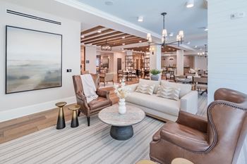 Clubroom with billiards and coffee bar