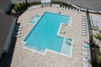 Resort style pool
