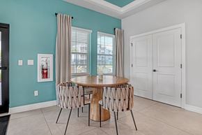Palm Bay apartment for rent - A dining room with a table and chairs.
