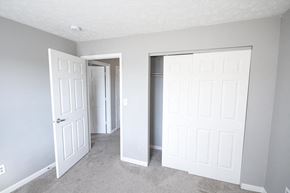Kokomo apartment for rent - An empty bedroom with closet at Cobalt Apartments in Kokomo, Indiana