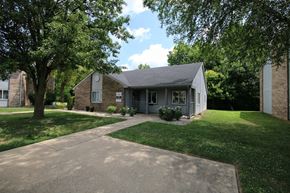 Tipton apartment for rent - Sidewalk leading to Hazelton apartments clubhouse in Tipton, IN