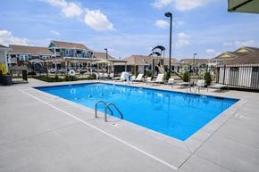 Westfield apartment for rent - A large swimming pool with a blue tinted water.