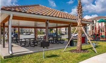 Outdoor picnic area