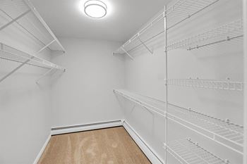 Large closet view