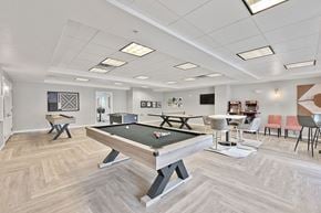 Waukesha apartment for rent - Billiards Table at Rivers Edge Apartments, Wisconsin, 53186