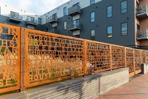 Portland apartment for rent - The Telling Room Fence