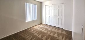Glendale apartment for rent - a bedroom with two closets and a window