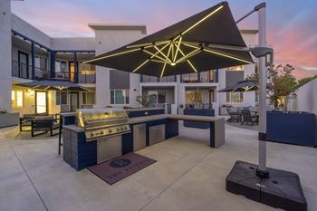 Bbq and patio
