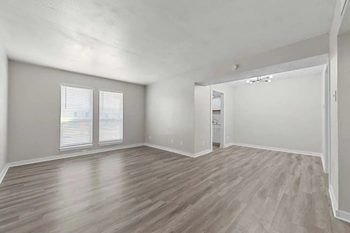 Wood-style plank flooring