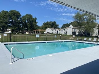 Sparkling pool