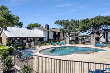Secured pool