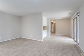Rocky Mount apartment for rent - Carpeted Living Area at Dawson, North Carolina