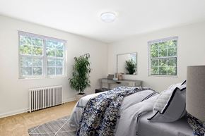 Hyattsville apartment for rent - Virtually Staged Primary Bedroom