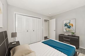 Silver Spring apartment for rent - Virtually staged bedroom