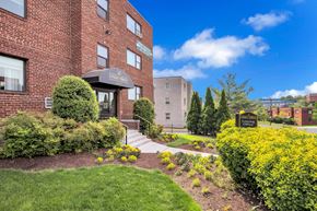 Hyattsville apartment for rent - Building exterior leasing office entrance.