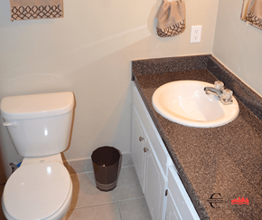 Memphis apartment for rent - a bathroom with a sink and a toilet
