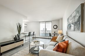 Hamilton apartment for rent - Living