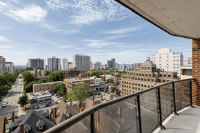 Hamilton apartment for rent - Balcony Left