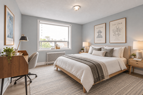 Hamilton apartment for rent - Bedroom Right