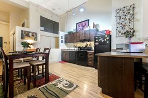 Denver apartment for rent - Denver Building Housing Kitchen Featuring black appliances