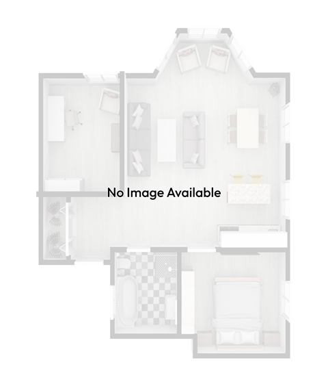 Floor plan for 2 beds, 1.5 baths