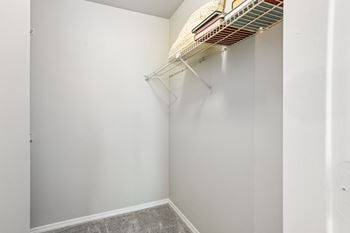 Spacious walk-in and large closets