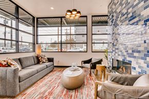 Portland apartment for rent - Decorated Living Room at Holm at Sellwood, Portland, OR 97202