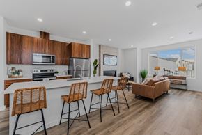 Camas townhouse for rent - Fully Equipped Modern Eat-In Kitchen at Thrive at Green Mountain, Camas, Washington