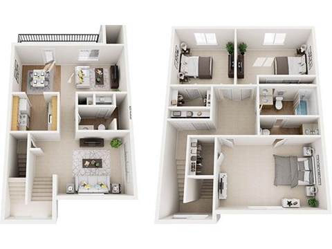 Floor plan for 3 beds, 1.5 baths, 1438 sqft