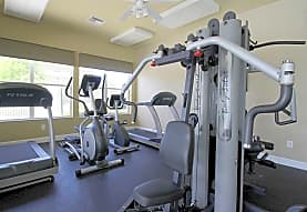 Ellenton apartment for rent - a gym with a lot of exercise equipment