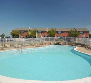 A large swimming pool 