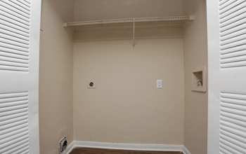 Spacious closet