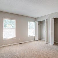 Ample closet space