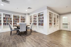 Herndon apartment for rent - library at Kendrick Court Senior Apartments, Herndon, VA