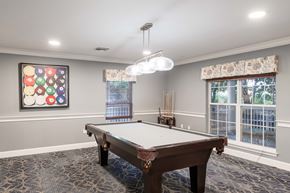 Rockville apartment for rent - Game Room With Pool Table at Gardens of Traville, Rockville, MD, 20850