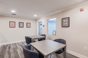 Rockville apartment for rent - Contemporary Common Room at Gardens of Traville, Rockville, 20850