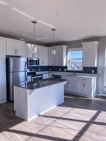Sleek wood style flooring