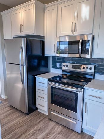 Stainless steel appliances