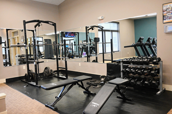 State-of-the-art fitness center
