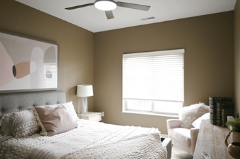 Large windows and extra high ceilings