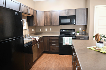 Energy-efficient refrigerator, range, stove, microwave, disposal and dishwasher