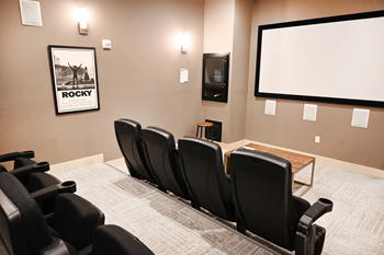 Private movie theater