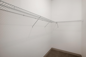 Spacious closet