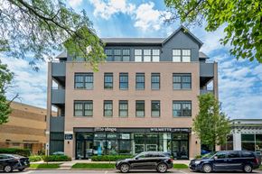 Wilmette apartment for rent - A building with a sign that says